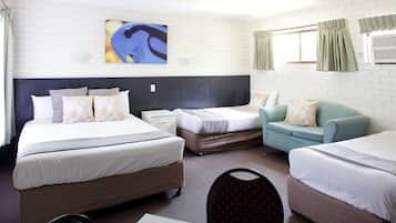 Family Room | Select Comfort beds, desk, cots/infant beds, rollaway beds
