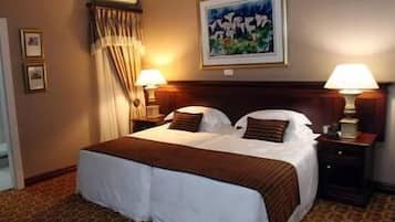 In-room safe, iron/ironing board, cribs/infant beds, free WiFi