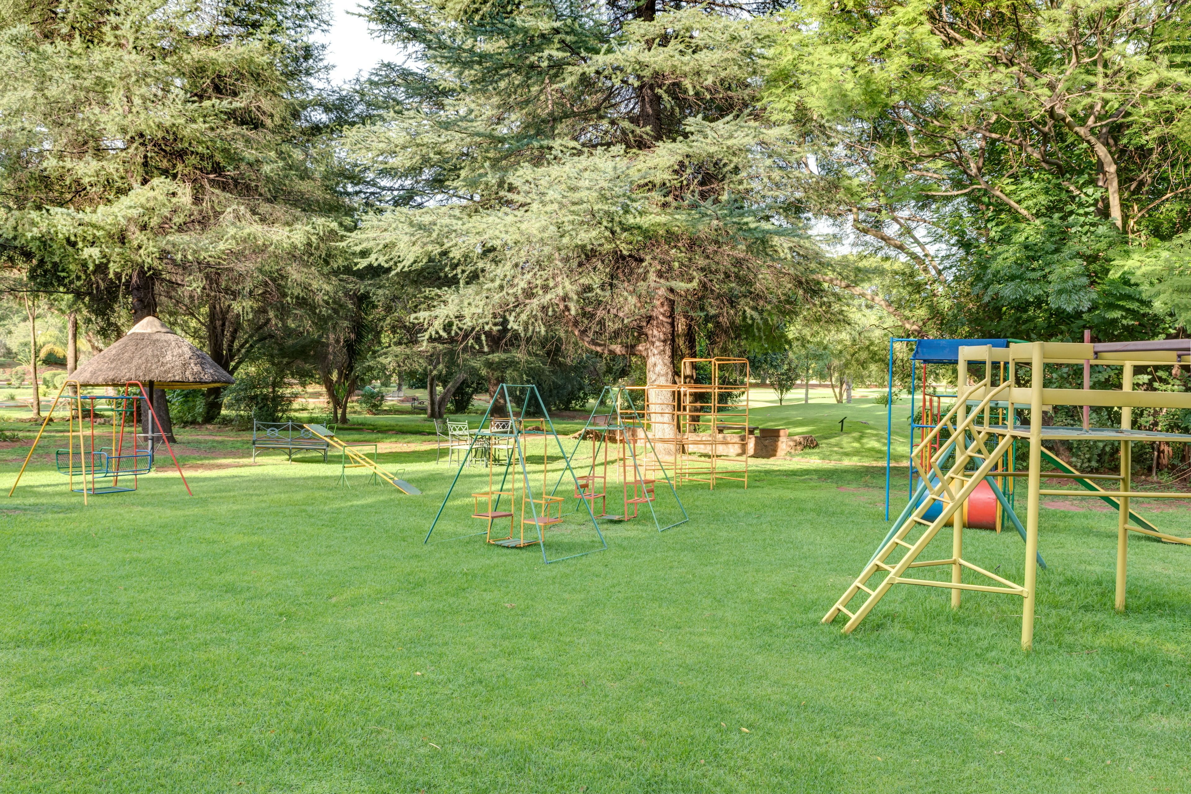 Área de juegos infantiles al aire libre