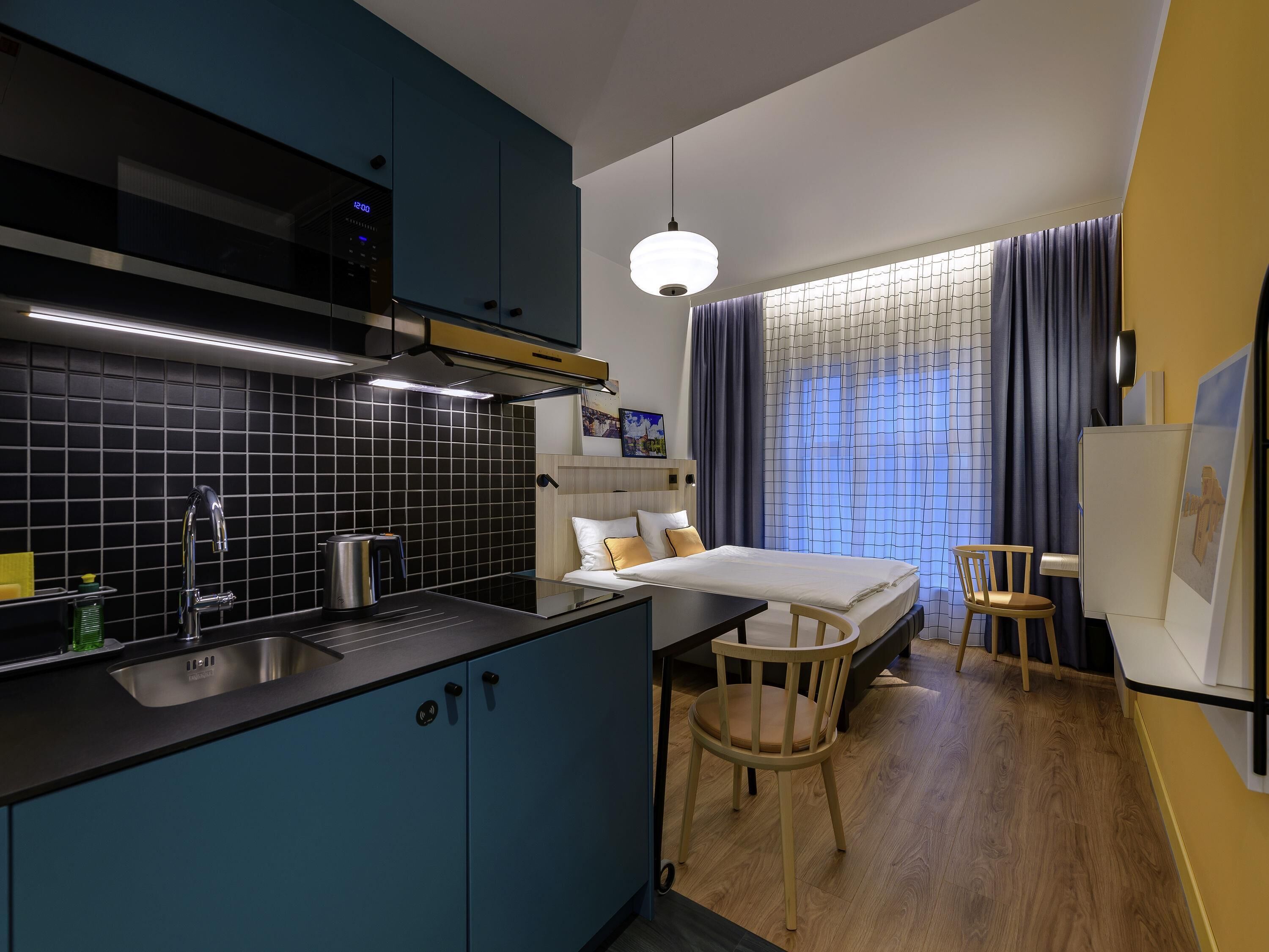 Studio, 1 Doppelbett | Allergikerbettwaren, Minibar, Schreibtisch