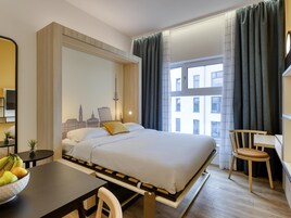 Estudio (for 2 persons) | Ropa de cama hipoalergénica, minibar, escritorio