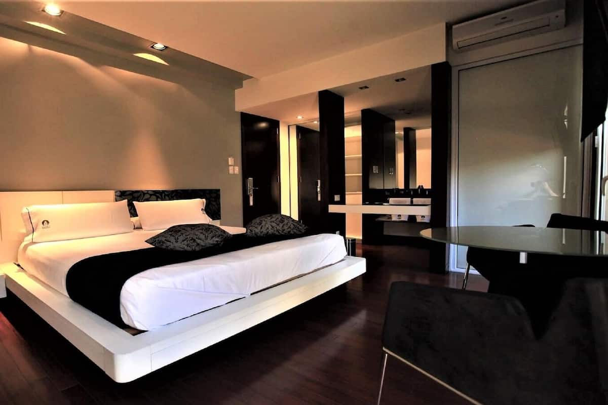 1 Schlafzimmer, Bettwäsche aus ägyptischer Baumwolle
