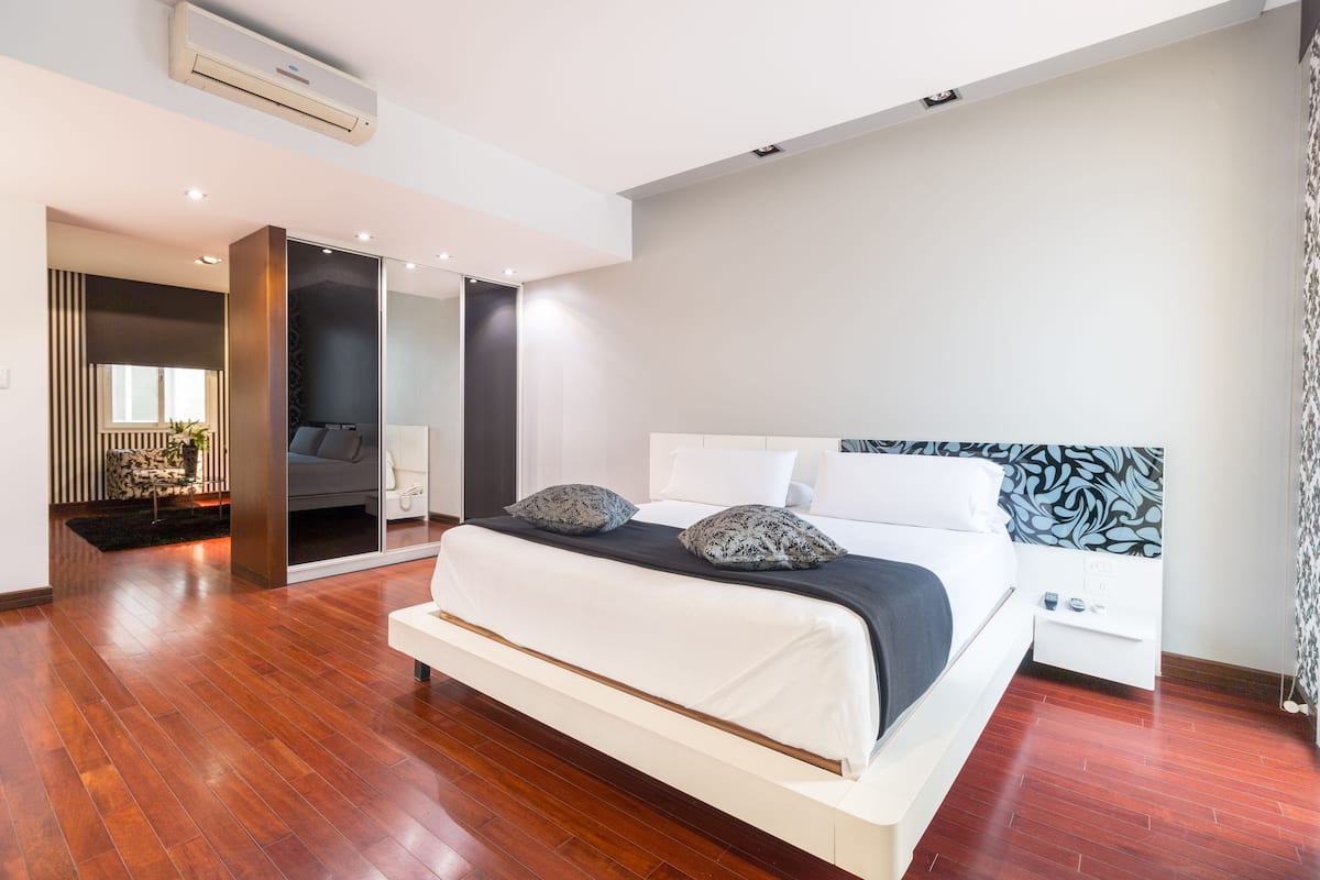 1 Schlafzimmer, Bettwäsche aus ägyptischer Baumwolle