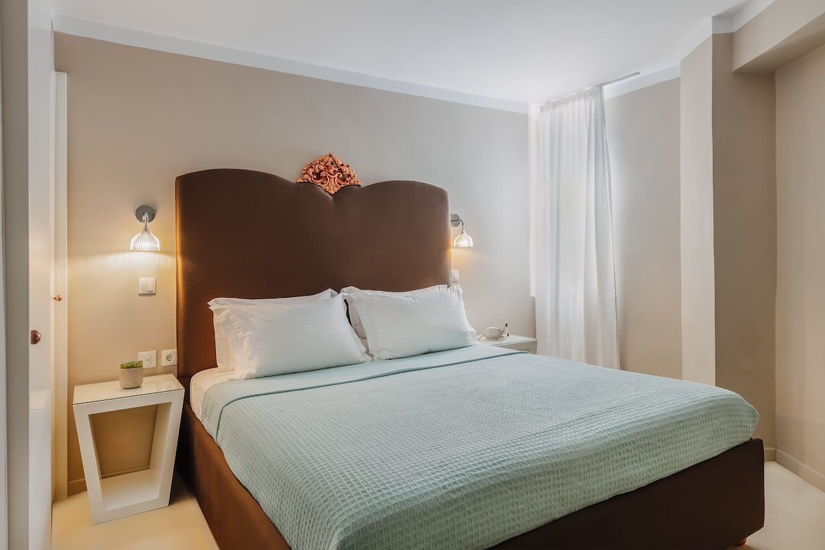 Habitación doble estándar | Sábanas de algodón egipcio, ropa de cama de alta calidad y edredón