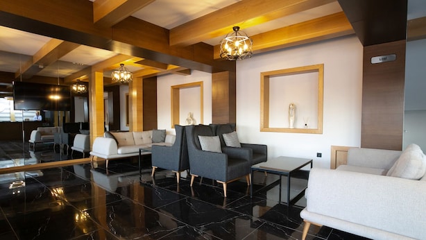 Lobby sitting area - Gaye City Hotel (Bolu)