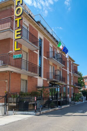 Fassade der Unterkunft