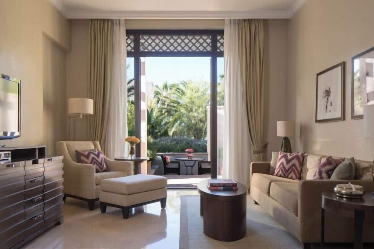 Living area | 40-inch LED TV with satellite channels, TV, DVD player