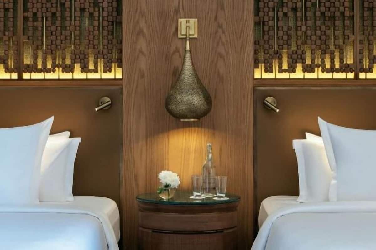 Premium bedding, down duvets, pillow-top beds, minibar