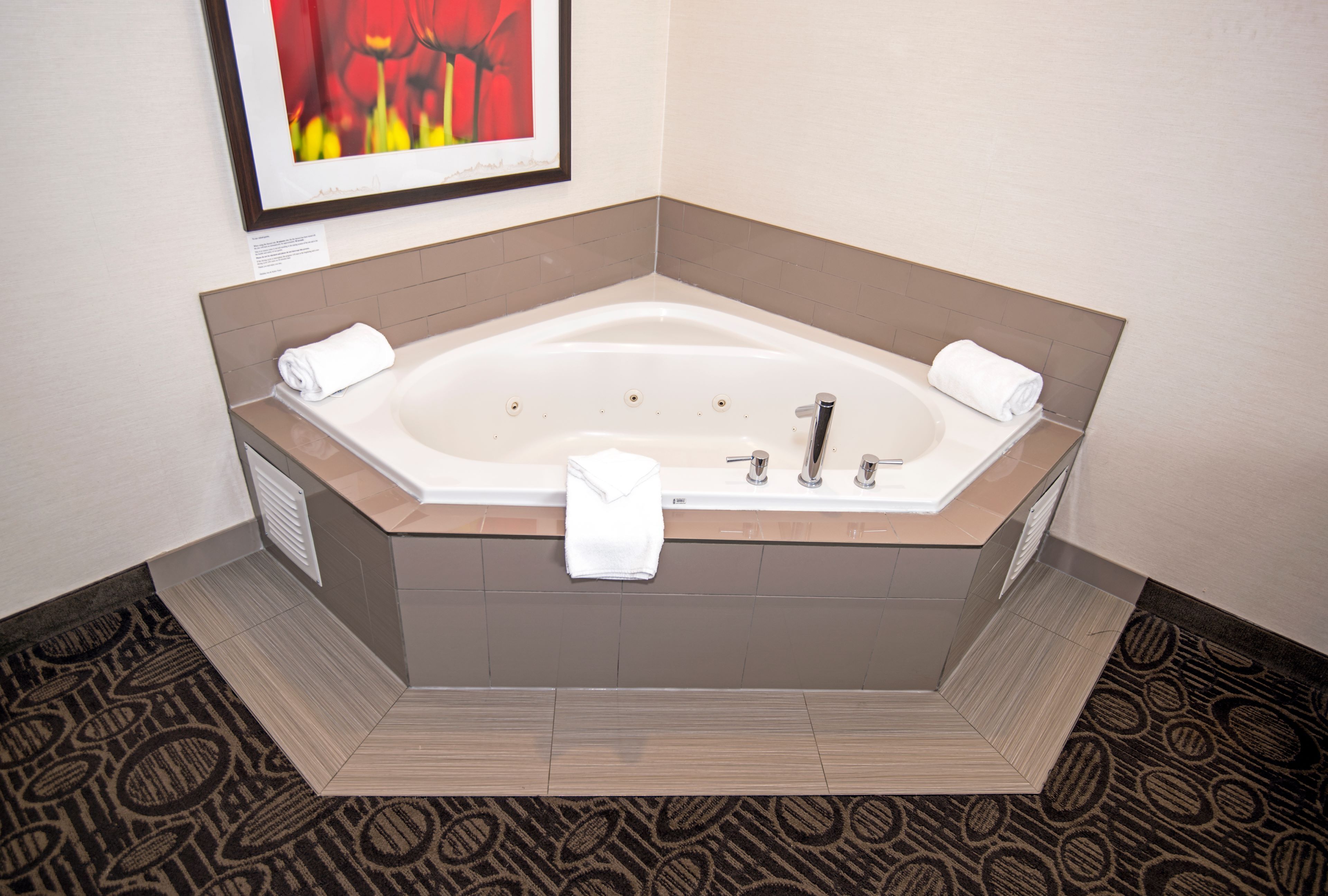 suite, 1 king bed, accessible bathtub, jetted tub | private spa tub