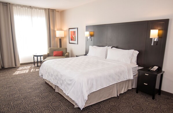 Desk, blackout curtains, iron/ironing board, free cots/infant beds