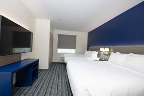 Premium bedding, pillow-top beds, in-room safe, desk