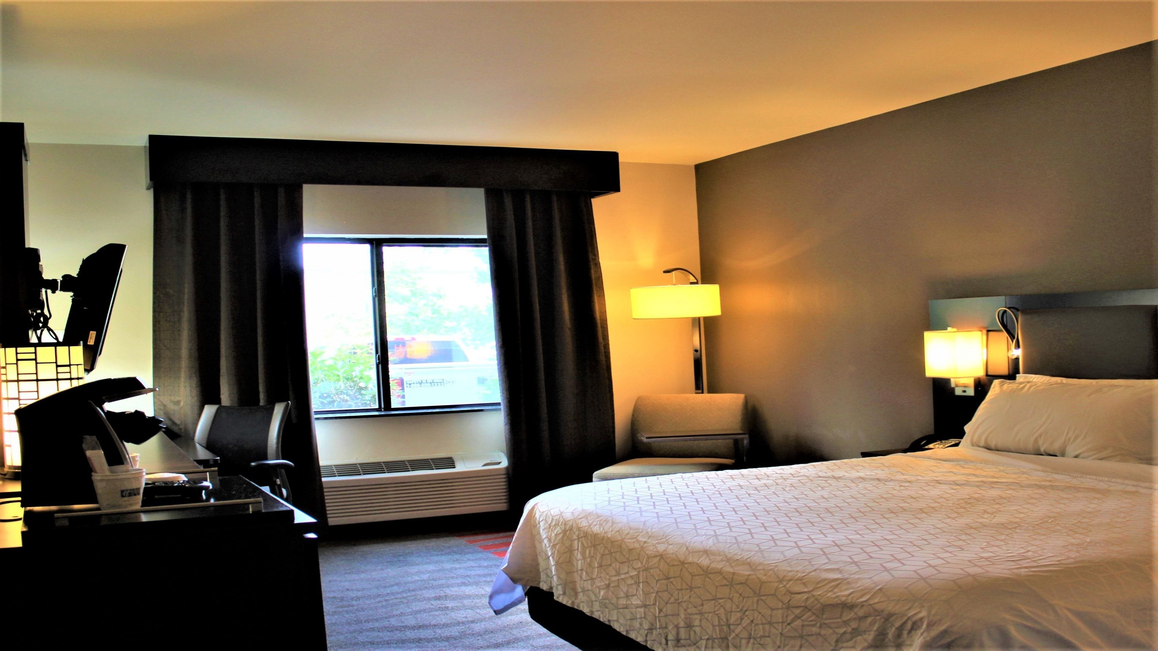 standard room, 1 king bed, accessible bathtub (mobility) | 1 bedroom, down duvets, pillow-top beds, in-room safe