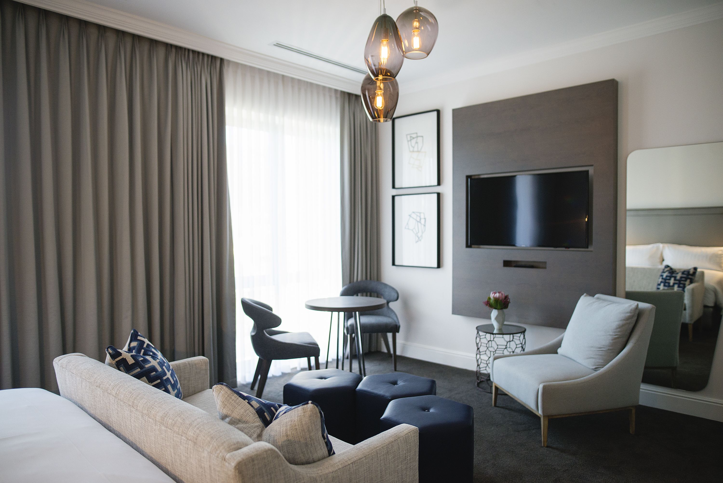 premium bedding, minibar, in-room safe, individually decorated