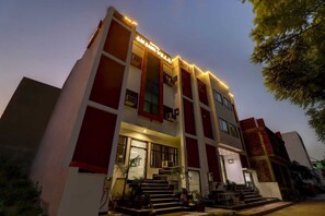 Façade de l’hébergement