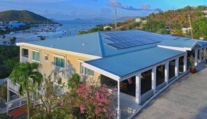 Fassade der Unterkunft