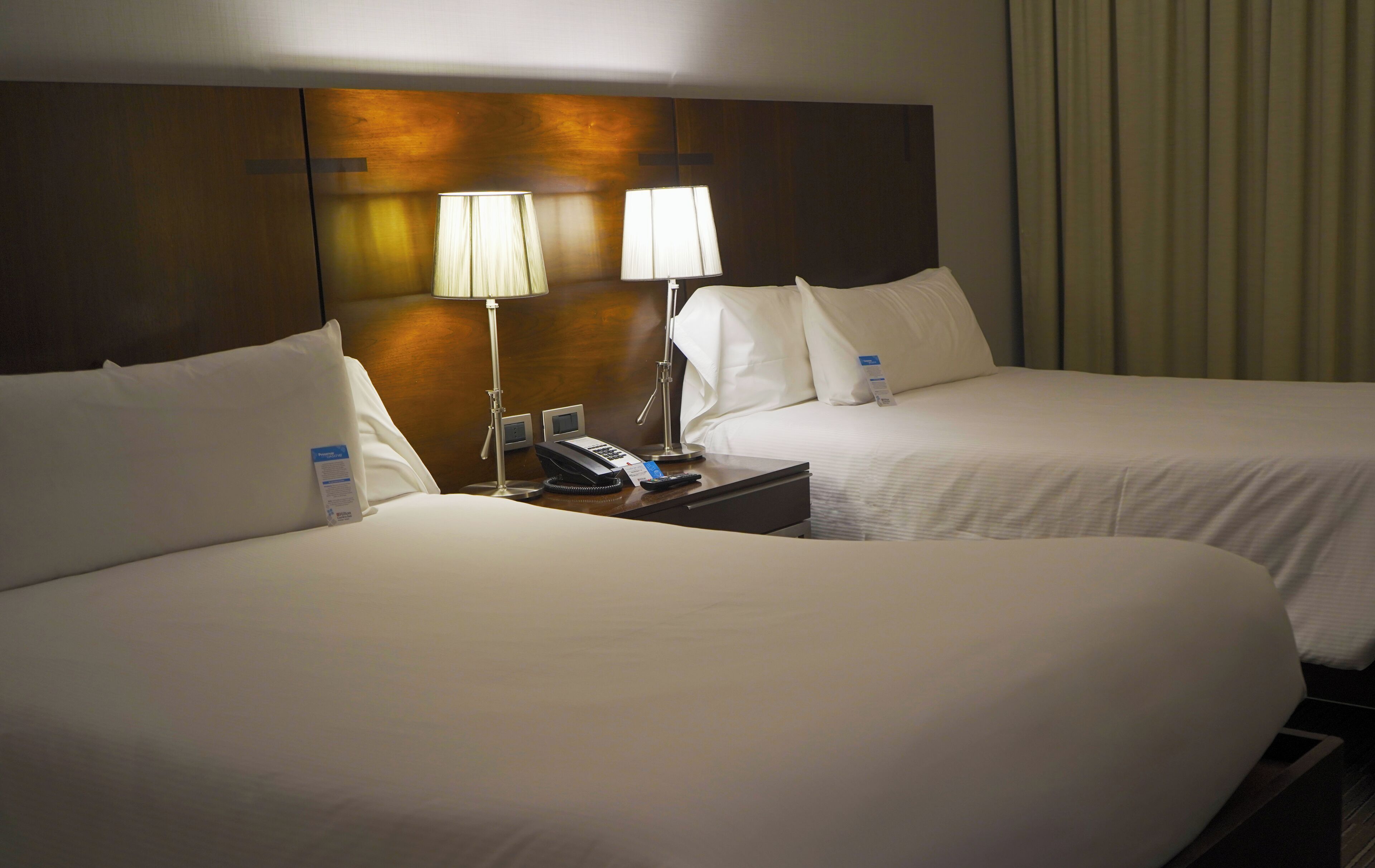 two double beds evolution room | hypo-allergenic bedding, in-room safe, desk, soundproofing