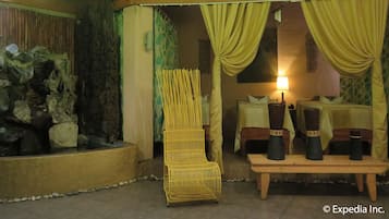 Couples treatment room(s), body treatments, aromatherapy