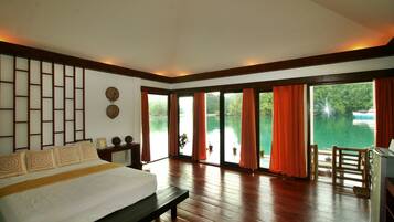 Habitación individual Deluxe, 1 cama Queen size, vista al mar