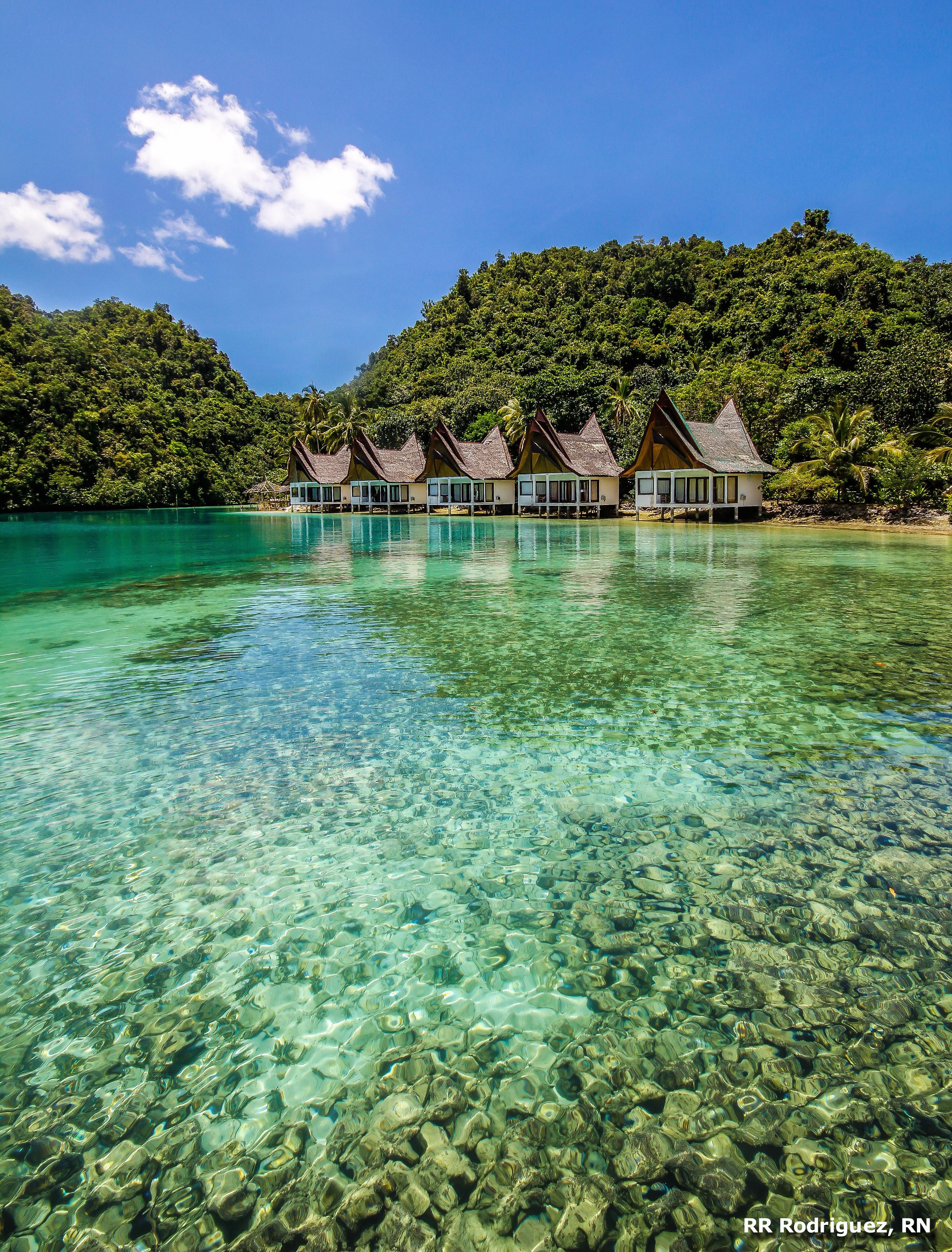 Private beach, white sand, free beach cabanas, kayaking