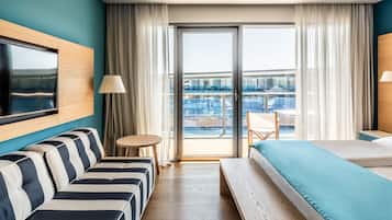 Uitzicht vanuit de kamer