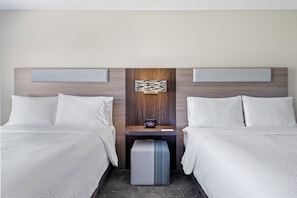 Standard Room, 2 Queen Beds | Egyptian cotton sheets, premium bedding, down duvets