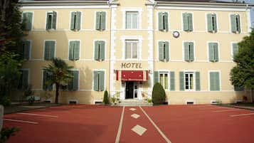 Fassade der Unterkunft