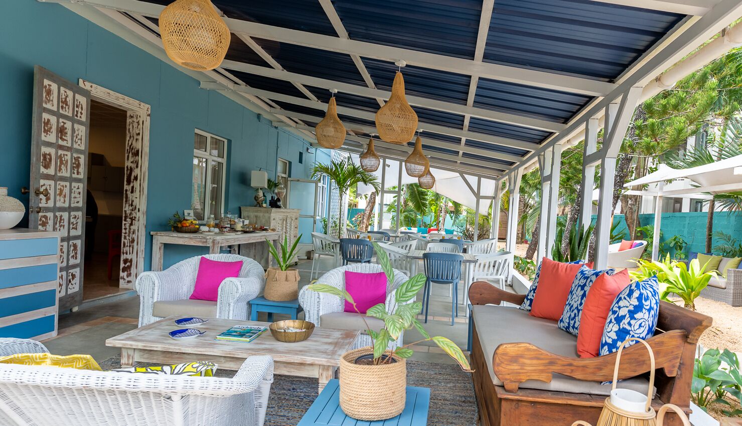 Façade de l’hébergement