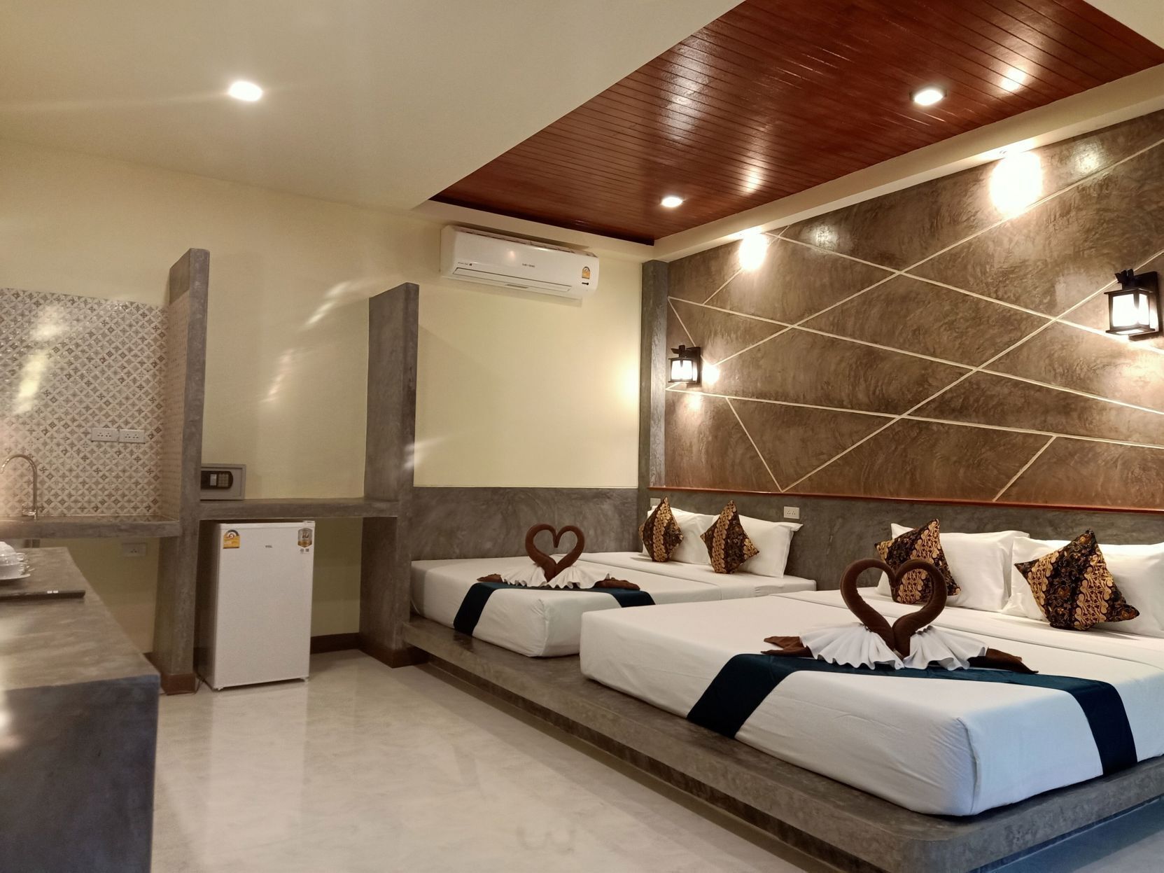 1 habitación, camas con pillow-top y caja de seguridad en la habitación 