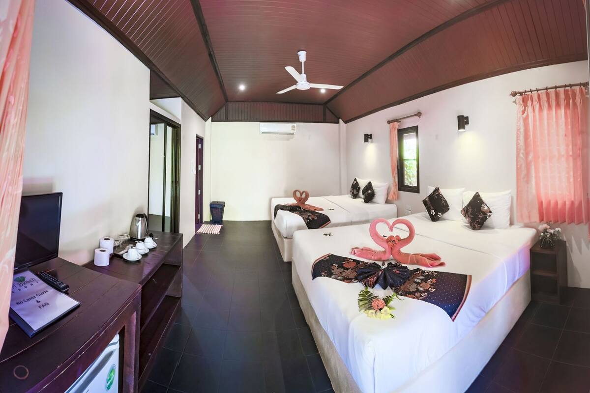 1 habitación, camas con pillow-top y caja de seguridad en la habitación