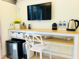 Habitación superior, 1 cama doble | Decoración individual, mobiliario individual, escritorio y wifi gratis