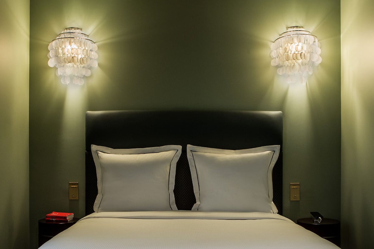 1 habitación y ropa de cama hipoalergénica