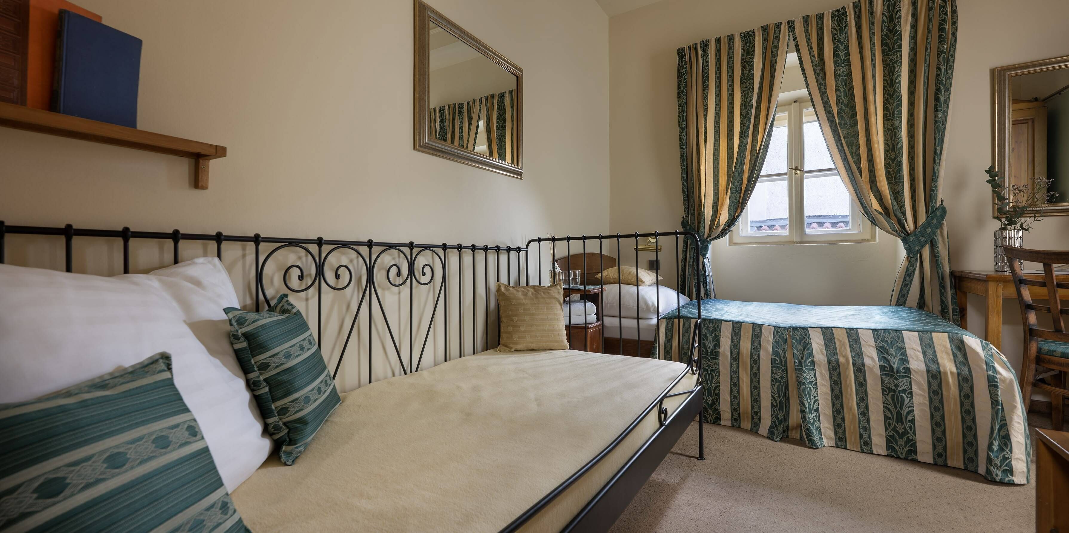 In-room safe, desk, laptop workspace, blackout curtains