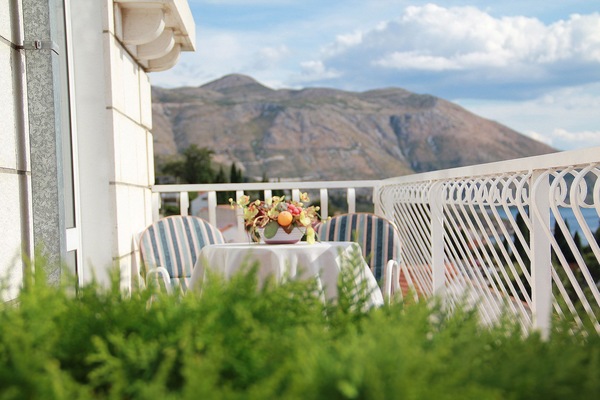 Deluxe Apartment, 2 Bedrooms, Terrace, Sea View | Balcony