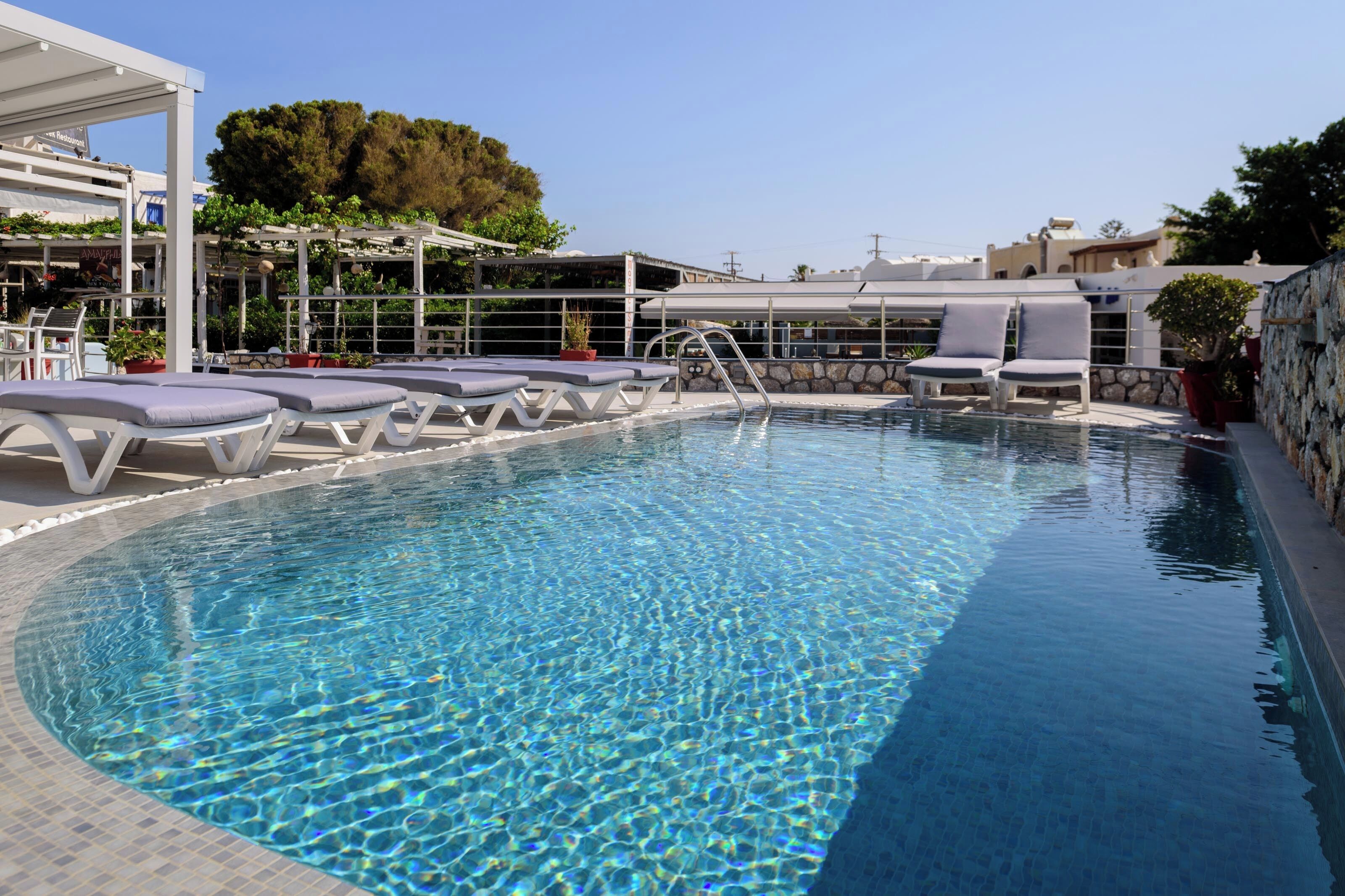 Seasonal outdoor pool