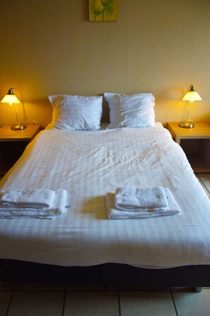 Studio Double  | Individually decorated, individually furnished, desk, iron/ironing board - Condo Gardens Antwerpen (Antwerp)