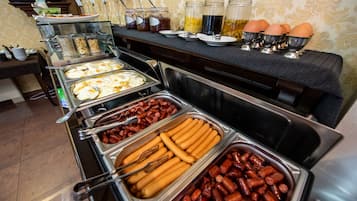 Daily buffet breakfast (EUR 5 per person)