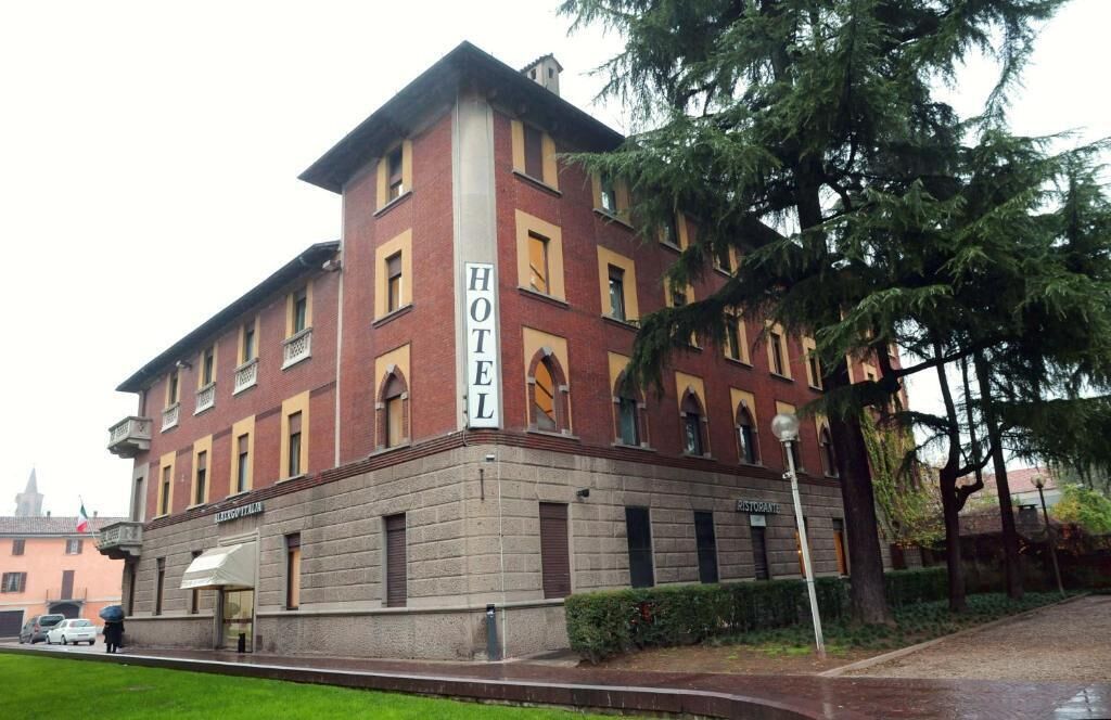 Een hotel met een opvallend 
