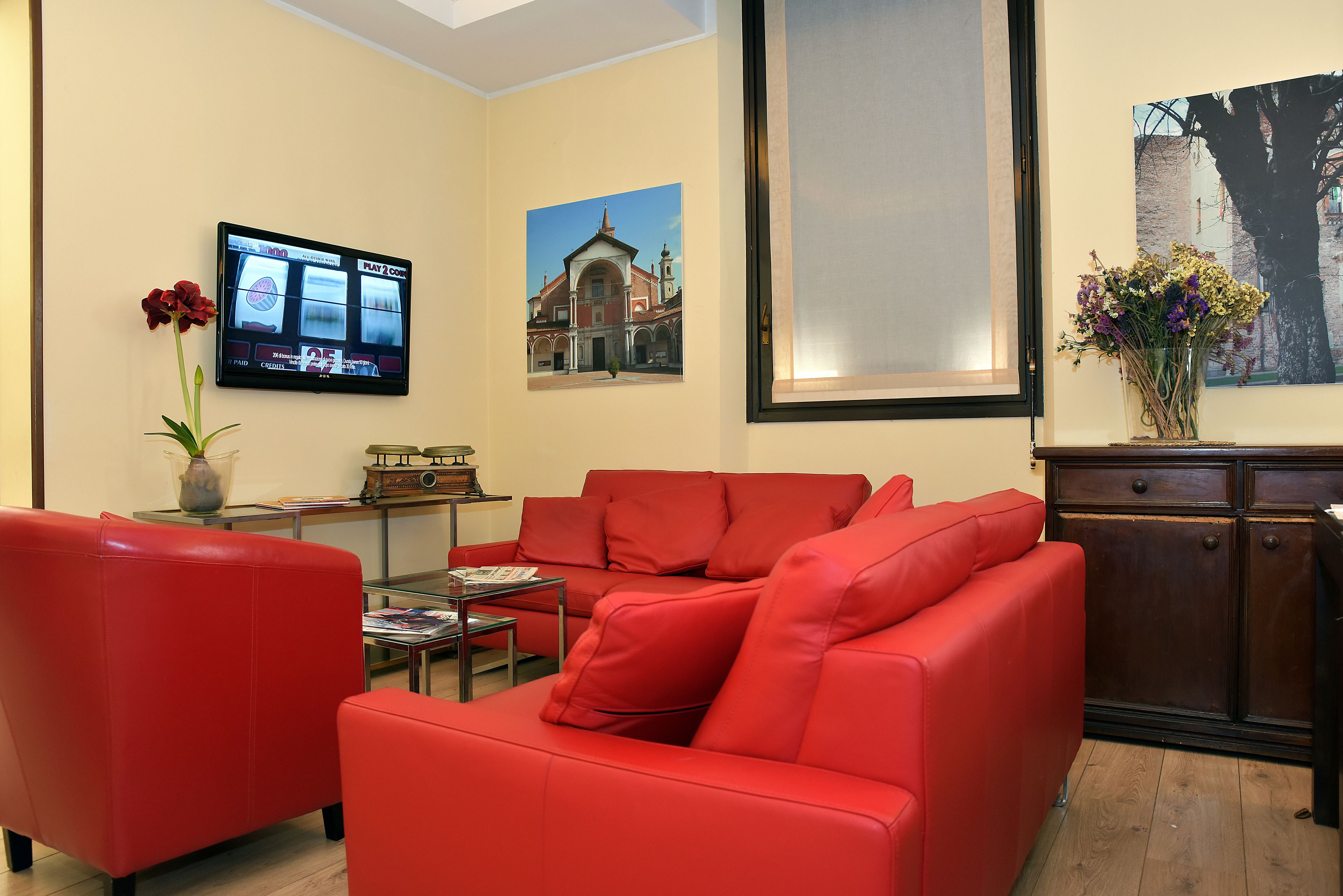 Sitzecke in der Lobby