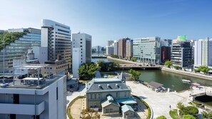 Blick von der Unterkunft