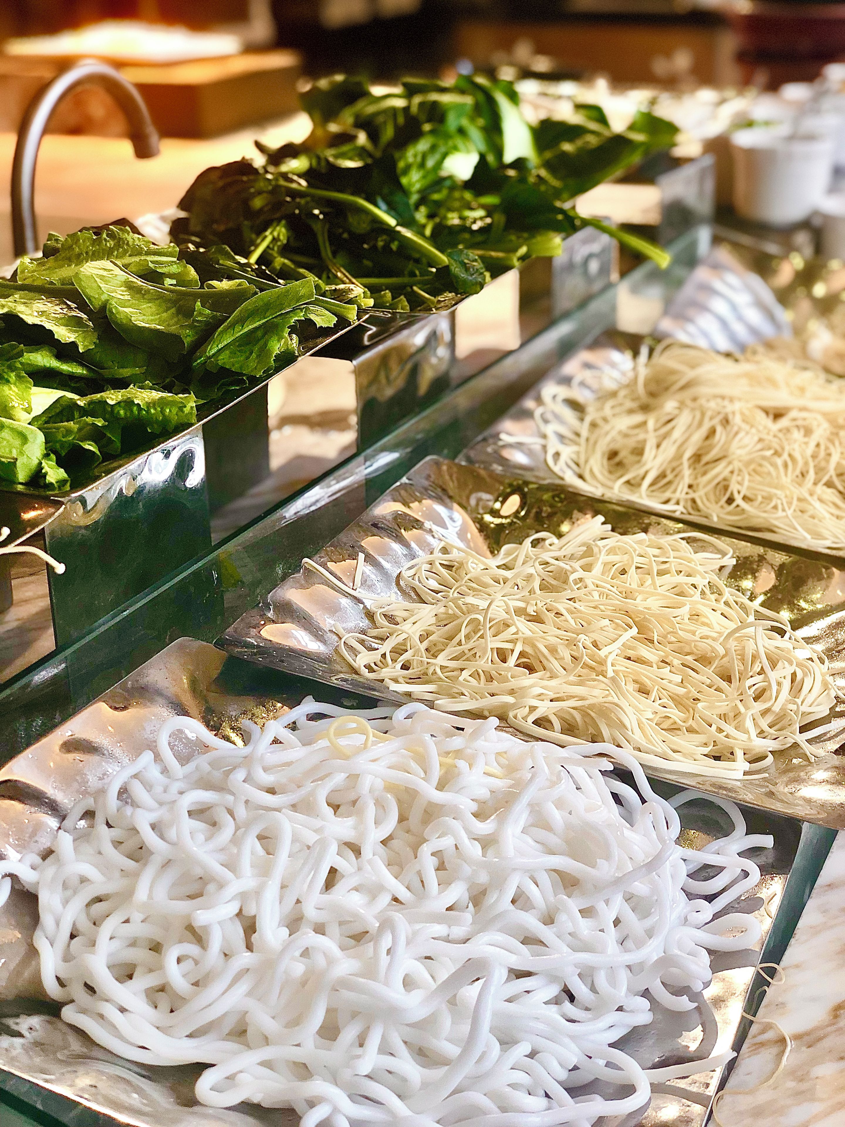 Daily buffet breakfast for a fee