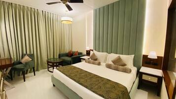 1 slaapkamer, luxe beddengoed, donsdekens, Select Comfort-bedden