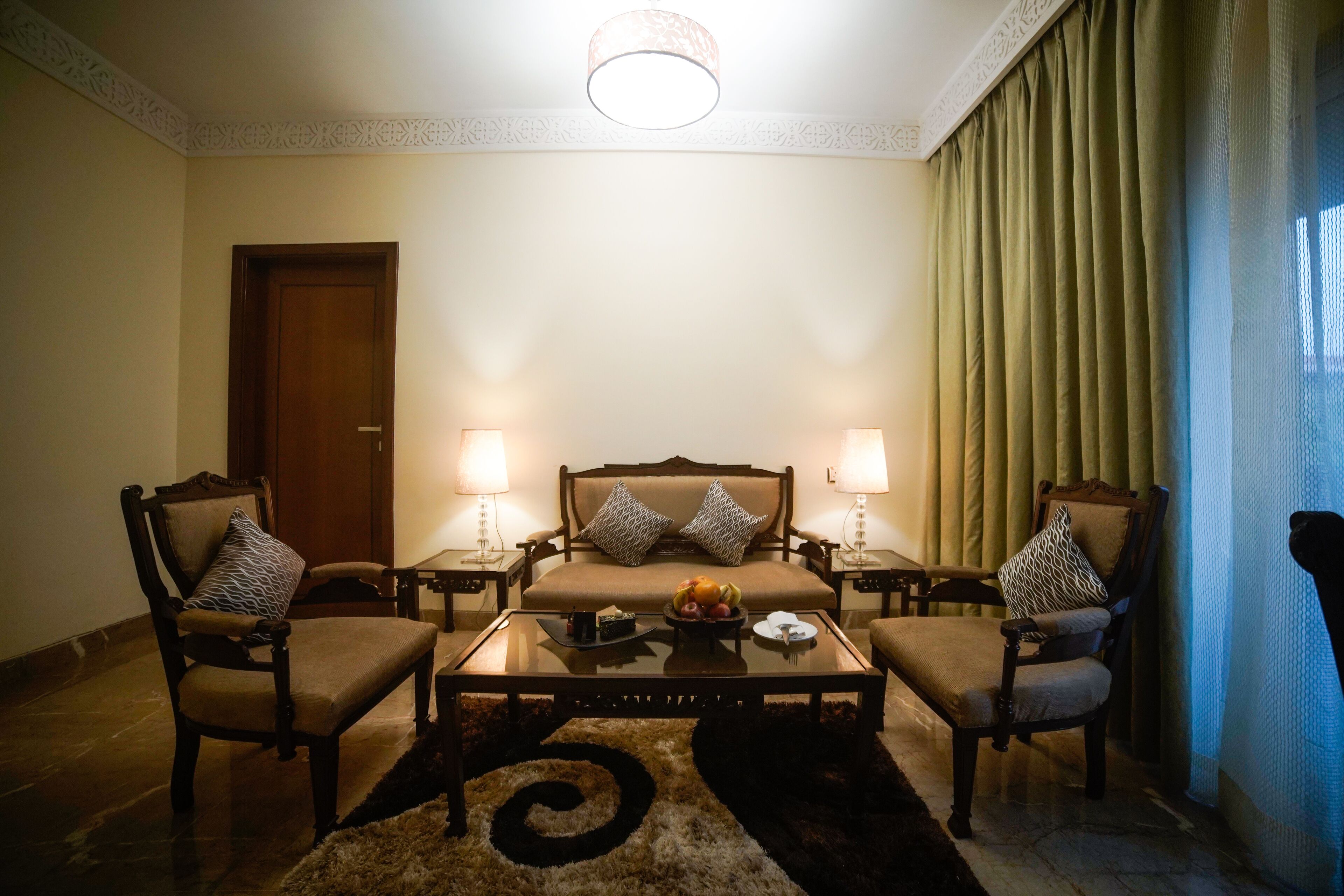 55-inch Smart TV with cable channels