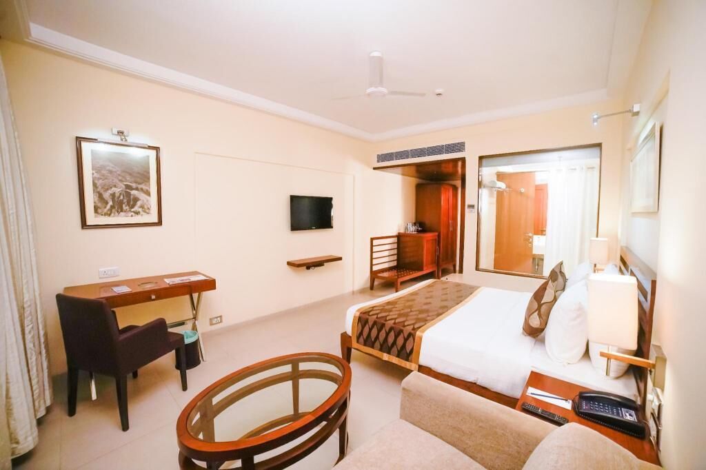 Premium bedding, down comforters, Select Comfort beds, minibar