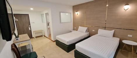 Studio, 2 Single Beds, Sea View