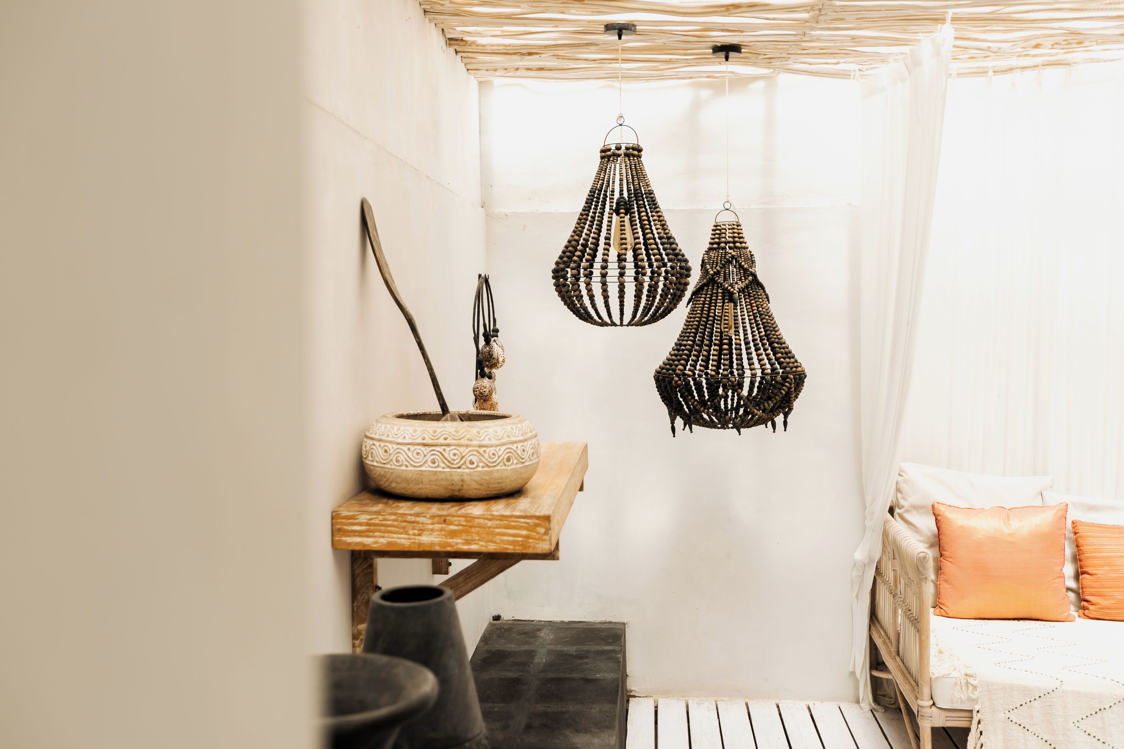 deluxe villa, 1 bedroom, garden view | minibar, in-room safe, individually decorated, individually furnished