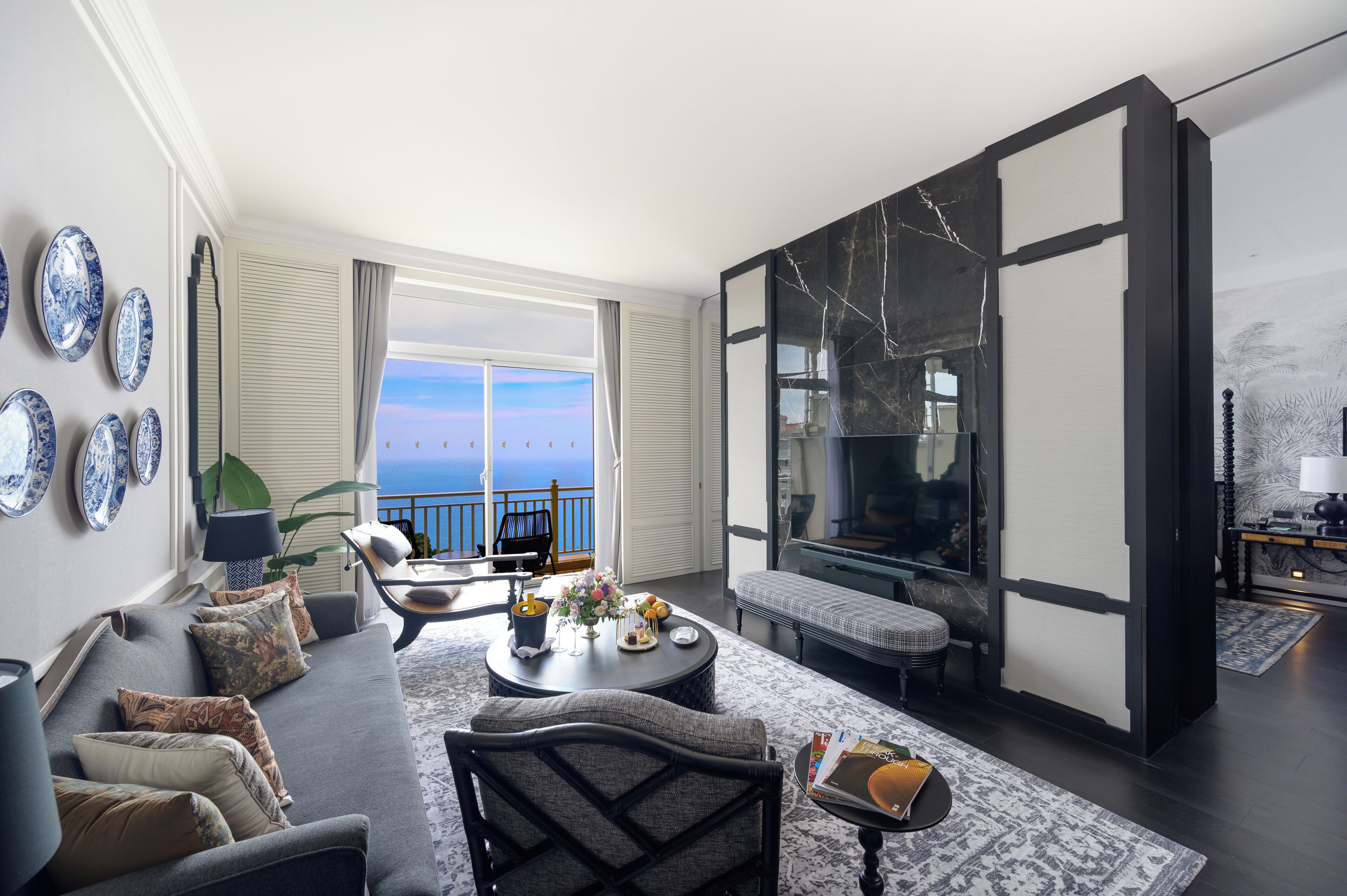 Premium bedding, down comforters, Select Comfort beds, minibar