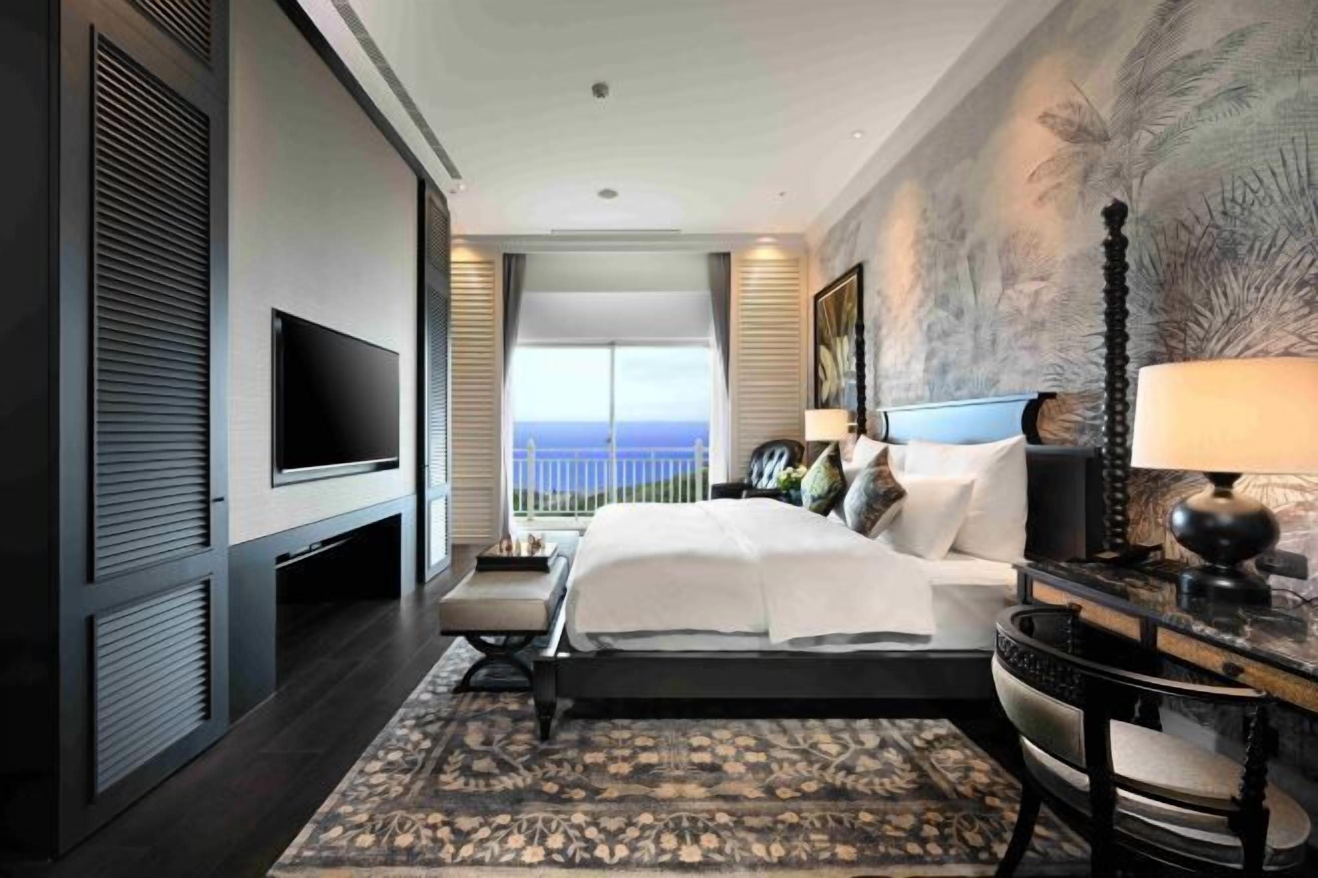 Premium bedding, down comforters, Select Comfort beds, minibar