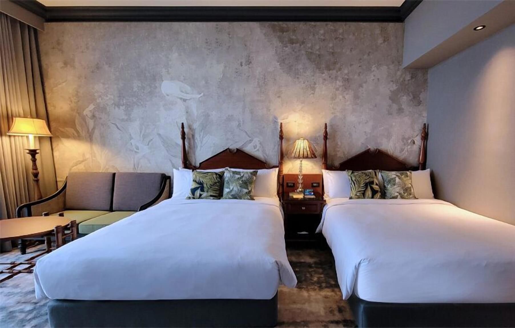 Premium bedding, down comforters, Select Comfort beds, minibar