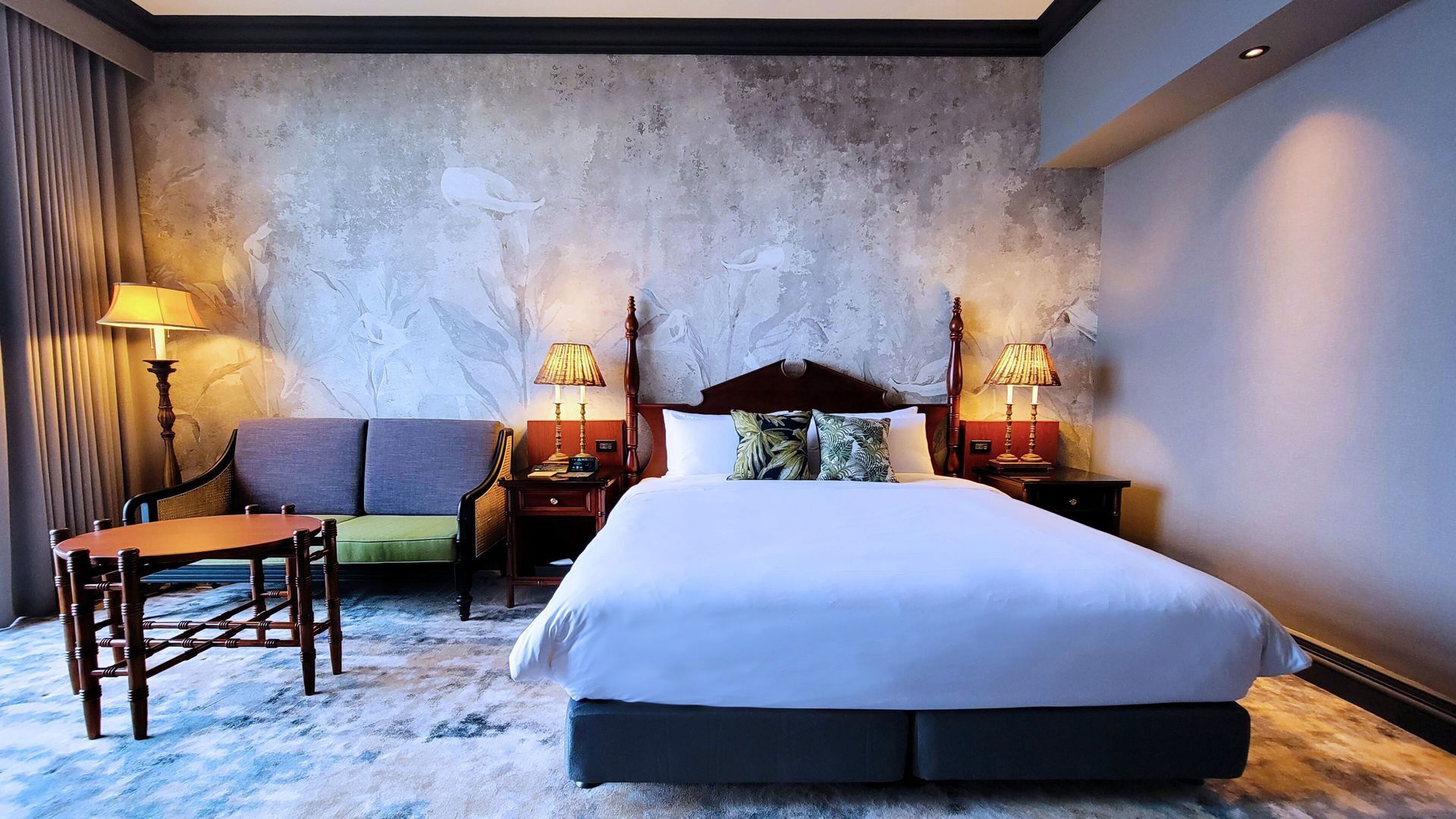 Premium bedding, down comforters, Select Comfort beds, minibar