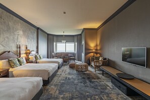 Family Room | Premium bedding, down duvets, Select Comfort beds, minibar - Farglory Hotel Hualien (Shoufeng)